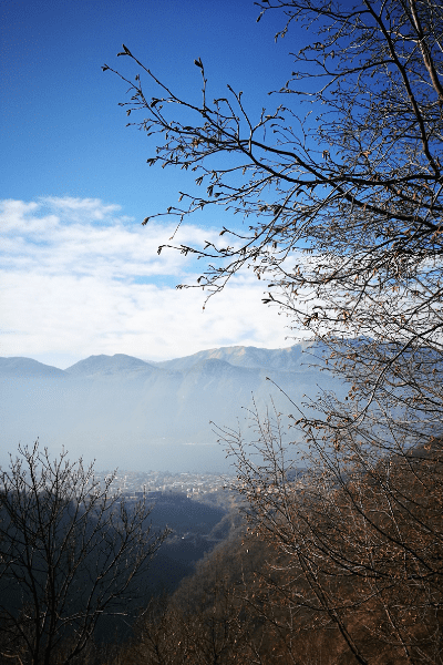 panorama sul Lago di Lecco